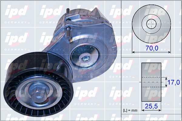 IPD 15-3958 Belt tightener 153958: Buy near me in Poland at 2407.PL - Good price!