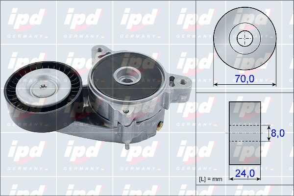 IPD 15-3905 Belt tightener 153905: Buy near me in Poland at 2407.PL - Good price!