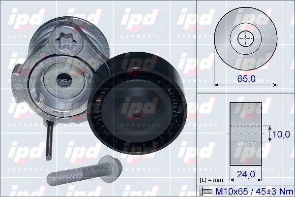 IPD 15-3877 Belt tightener 153877: Buy near me in Poland at 2407.PL - Good price!