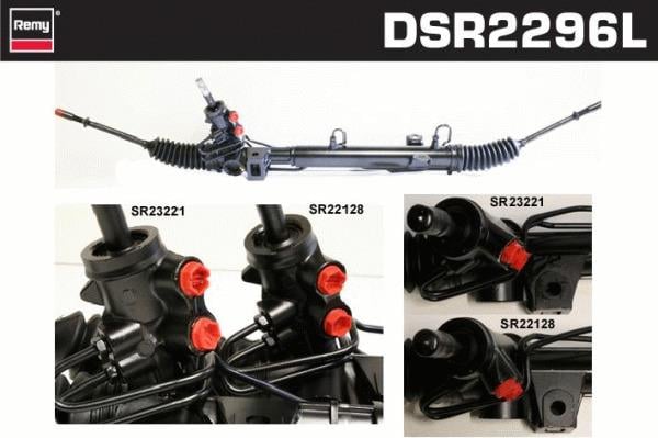 Remy DSR2296L Steering Gear DSR2296L: Buy near me in Poland at 2407.PL - Good price!