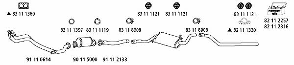  AU_101 Abgasanlage AU101: Kaufen Sie zu einem guten Preis in Polen bei 2407.PL!