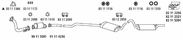  AU_178 Exhaust system AU178: Buy near me in Poland at 2407.PL - Good price!