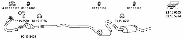 HJS Leistritz FO_168 Abgasanlage FO168: Bestellen Sie in Polen zu einem guten Preis bei 2407.PL!