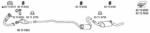  FO_173 Abgasanlage FO173: Kaufen Sie zu einem guten Preis in Polen bei 2407.PL!