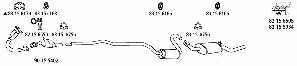  FO_179 Abgasanlage FO179: Kaufen Sie zu einem guten Preis in Polen bei 2407.PL!