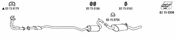 HJS Leistritz FO_180 Exhaust system FO180: Buy near me at 2407.PL in Poland at an Affordable price!