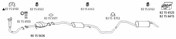 HJS Leistritz FO_434 Abgasanlage FO434: Kaufen Sie zu einem guten Preis in Polen bei 2407.PL!