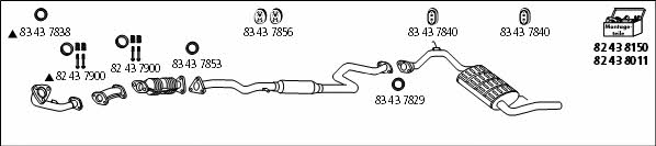 HJS Leistritz HO_7 Exhaust system HO7: Buy near me in Poland at 2407.PL - Good price!