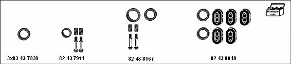 HJS Leistritz MT-HON54 Exhaust system MTHON54: Buy near me in Poland at 2407.PL - Good price!