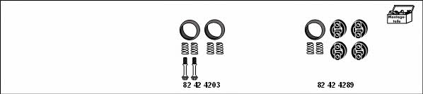  MT-NIS94 Exhaust system MTNIS94: Buy near me in Poland at 2407.PL - Good price!