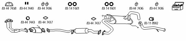 HJS Leistritz MA_20 Exhaust system MA20: Buy near me in Poland at 2407.PL - Good price!