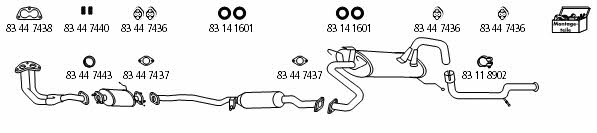 HJS Leistritz MA_25 Exhaust system MA25: Buy near me in Poland at 2407.PL - Good price!