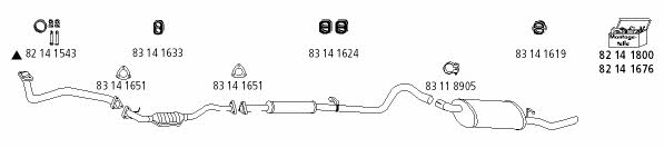  OP_10 Exhaust system OP10: Buy near me in Poland at 2407.PL - Good price!