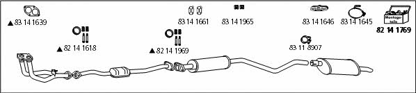 HJS Leistritz OP_312 Exhaust system OP312: Buy near me in Poland at 2407.PL - Good price!