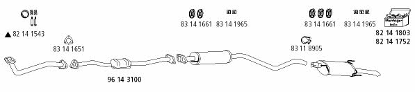 HJS Leistritz OP_442 Abgasanlage OP442: Kaufen Sie zu einem guten Preis in Polen bei 2407.PL!