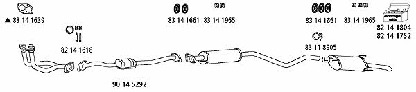 HJS Leistritz OP_453 Abgasanlage OP453: Kaufen Sie zu einem guten Preis in Polen bei 2407.PL!