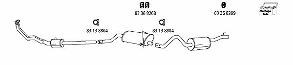 HJS Leistritz SA_47 Exhaust system SA47: Buy near me at 2407.PL in Poland at an Affordable price!