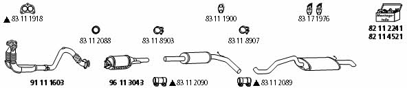  SE_256 Abgasanlage SE256: Kaufen Sie zu einem guten Preis in Polen bei 2407.PL!