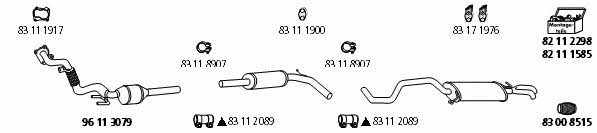 HJS Leistritz SE_295 Exhaust system SE295: Buy near me in Poland at 2407.PL - Good price!