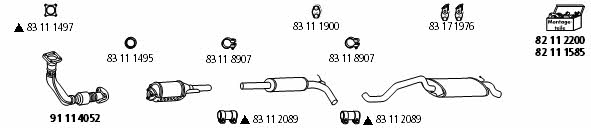 HJS Leistritz SE_49 Exhaust system SE49: Buy near me at 2407.PL in Poland at an Affordable price!