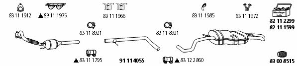 HJS Leistritz SK_177 Exhaust system SK177: Buy near me in Poland at 2407.PL - Good price!
