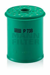 Mann-Filter P 738 X Фільтр палива P738X: Приваблива ціна - Купити у Польщі на 2407.PL!
