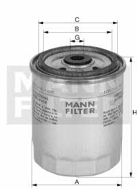 Mann-Filter SP 3008-2 X Fuel filter SP30082X: Buy near me in Poland at 2407.PL - Good price!