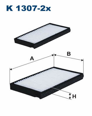 Купити Filtron K 1307-2X за низькою ціною в Польщі!