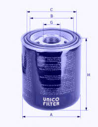 Unico AD 13165/1 X Cartridge filter drier AD131651X: Buy near me in Poland at 2407.PL - Good price!