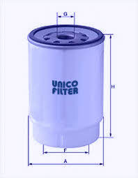 Unico FI 10218/6 X Fuel filter FI102186X: Buy near me in Poland at 2407.PL - Good price!