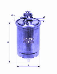 Unico FI 8176/3 X Топливный фильтр FI81763X: Отличная цена - Купить в Польше на 2407.PL!