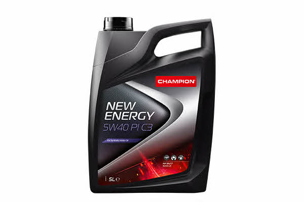 Championlubes 8203312 Моторное масло Champion New Energy 5W40 PI C3, 5л 8203312: Отличная цена - Купить в Польше на 2407.PL!