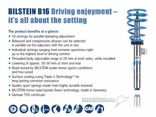 Bilstein BIL_007074 Suspension Kit, coil springs BIL007074: Buy near me in Poland at 2407.PL - Good price!