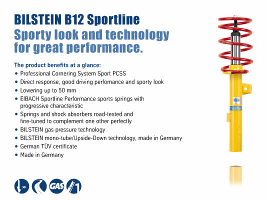Bilstein BIL_014789 Suspension Kit, coil springs BIL014789: Buy near me at 2407.PL in Poland at an Affordable price!