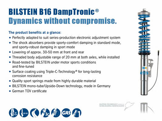 Bilstein BIL_023066 Shock absorbers with springs, kit BIL023066: Buy near me in Poland at 2407.PL - Good price!