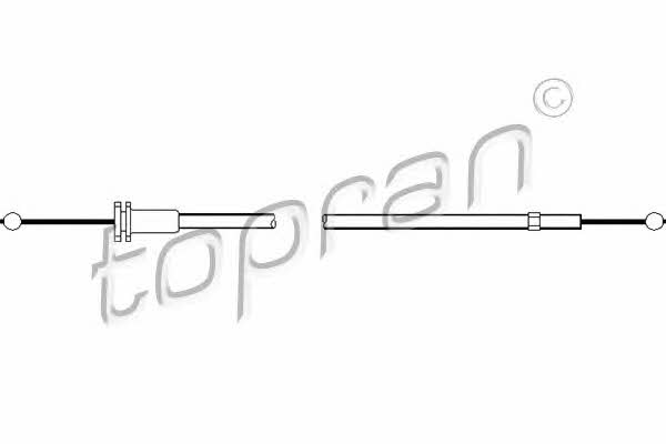Topran 109 859 Hood lock cable 109859: Buy near me in Poland at 2407.PL - Good price!