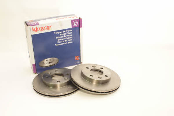 Klaxcar France 25005Z Front brake disc ventilated 25005Z: Buy near me in Poland at 2407.PL - Good price!