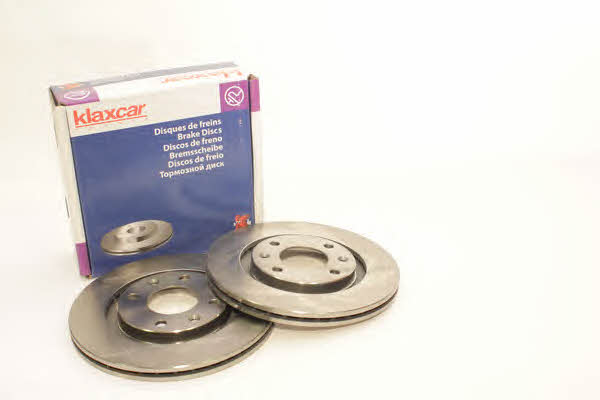 Klaxcar France 25011Z Front brake disc ventilated 25011Z: Buy near me in Poland at 2407.PL - Good price!