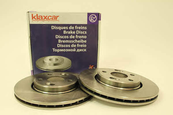 Klaxcar France 25017Z Front brake disc ventilated 25017Z: Buy near me in Poland at 2407.PL - Good price!