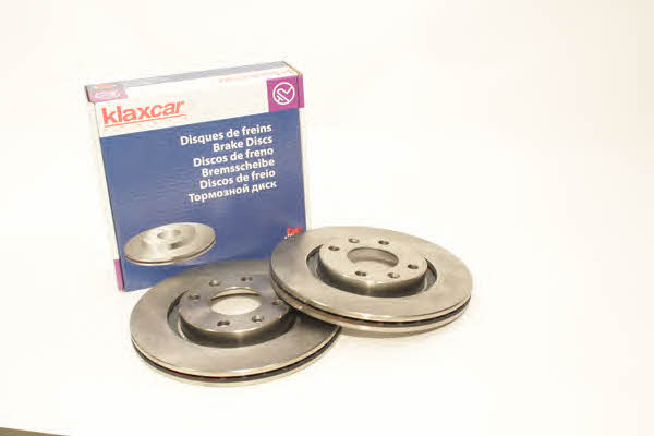 Klaxcar France 25024Z Front brake disc ventilated 25024Z: Buy near me in Poland at 2407.PL - Good price!