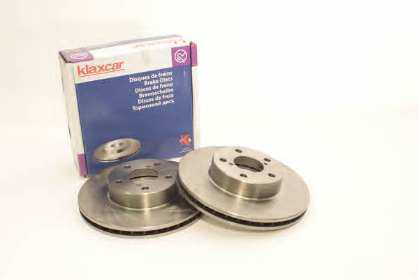 Klaxcar France 25042Z Front brake disc ventilated 25042Z: Buy near me in Poland at 2407.PL - Good price!