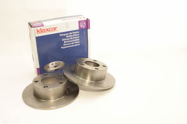 Klaxcar France 25055Z Rear brake disc, non-ventilated 25055Z: Buy near me in Poland at 2407.PL - Good price!