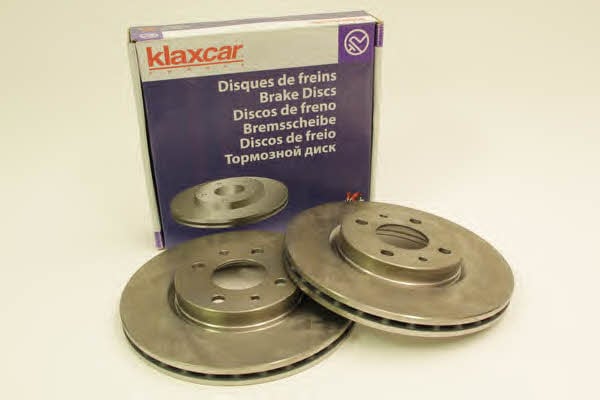 Klaxcar France 25056Z Front brake disc ventilated 25056Z: Buy near me in Poland at 2407.PL - Good price!