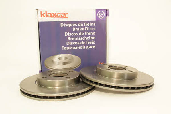 Klaxcar France 25060Z Тормозной диск передний вентилируемый 25060Z: Отличная цена - Купить в Польше на 2407.PL!
