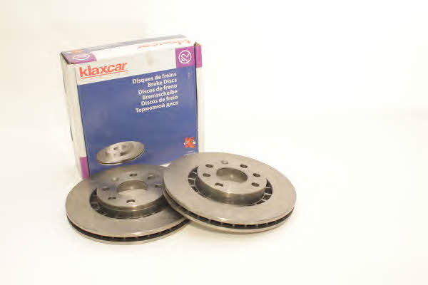 Klaxcar France 25375Z Front brake disc ventilated 25375Z: Buy near me in Poland at 2407.PL - Good price!