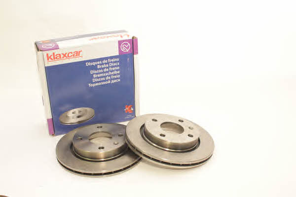 Klaxcar France 25399Z Front brake disc ventilated 25399Z: Buy near me at 2407.PL in Poland at an Affordable price!