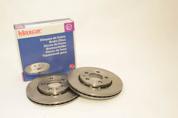 Klaxcar France 25695Z Front brake disc ventilated 25695Z: Buy near me in Poland at 2407.PL - Good price!