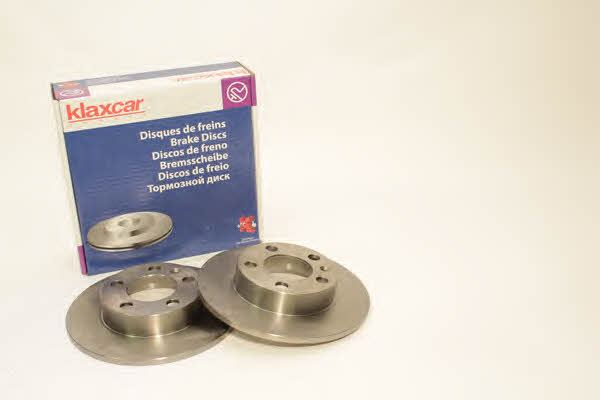 Klaxcar France 25705Z Rear brake disc, non-ventilated 25705Z: Buy near me in Poland at 2407.PL - Good price!