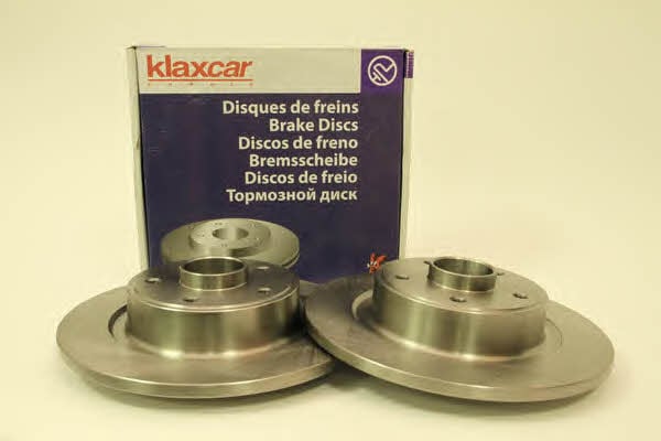 Klaxcar France 25851Z Тормозной диск задний невентилируемый 25851Z: Отличная цена - Купить в Польше на 2407.PL!