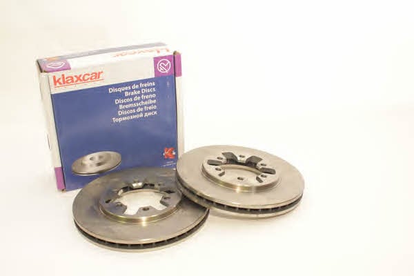 Klaxcar France 25854Z Front brake disc ventilated 25854Z: Buy near me in Poland at 2407.PL - Good price!